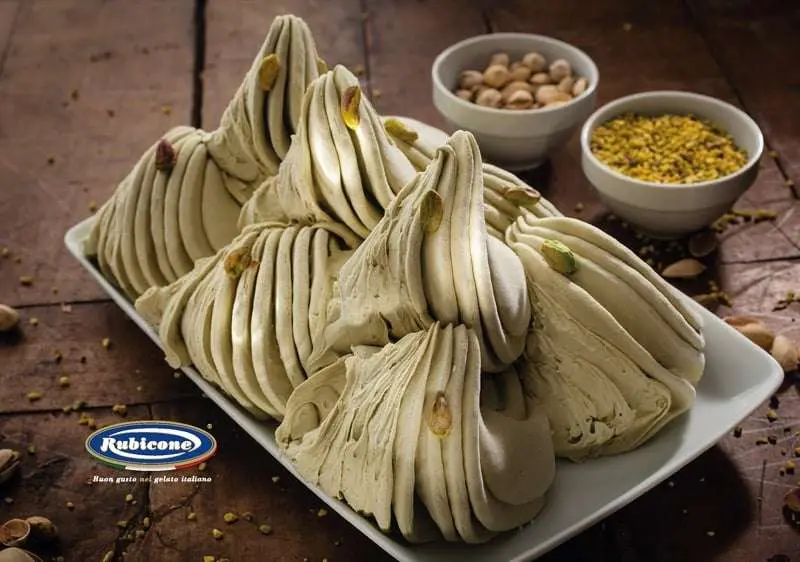 Gelato made with Rubicone ingredients