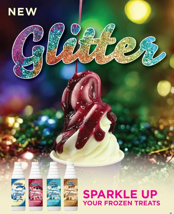 Vanilla Glitter Topping