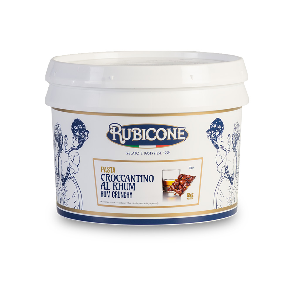 Rum Crunchy Gelato Paste