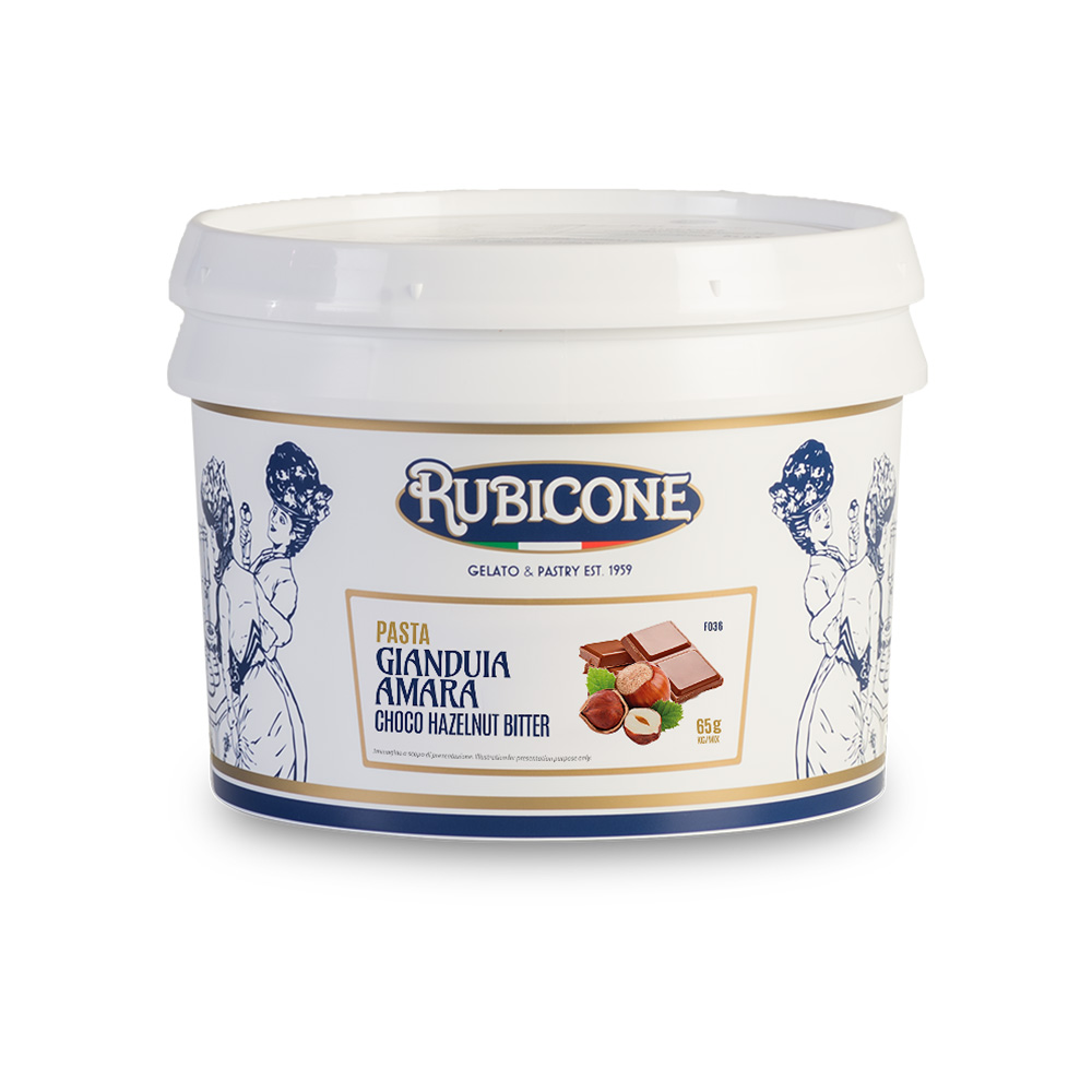 Choco Hazelnut Bitter Gelato Paste
