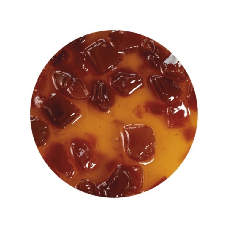 Variegato Peach Orange CN Ripple Sauce