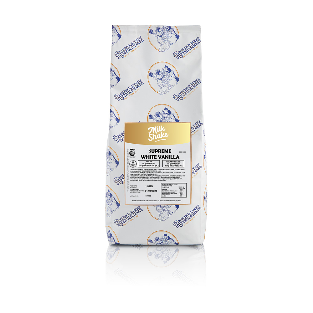 Pan White Vanilla Soft Serve Mix