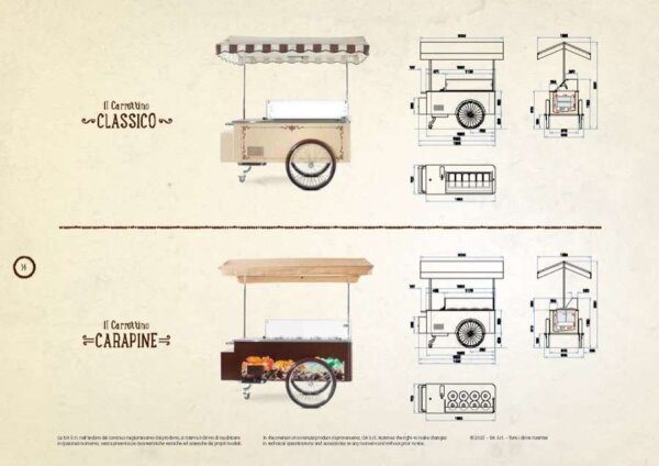 Pozetti Carapine Cart