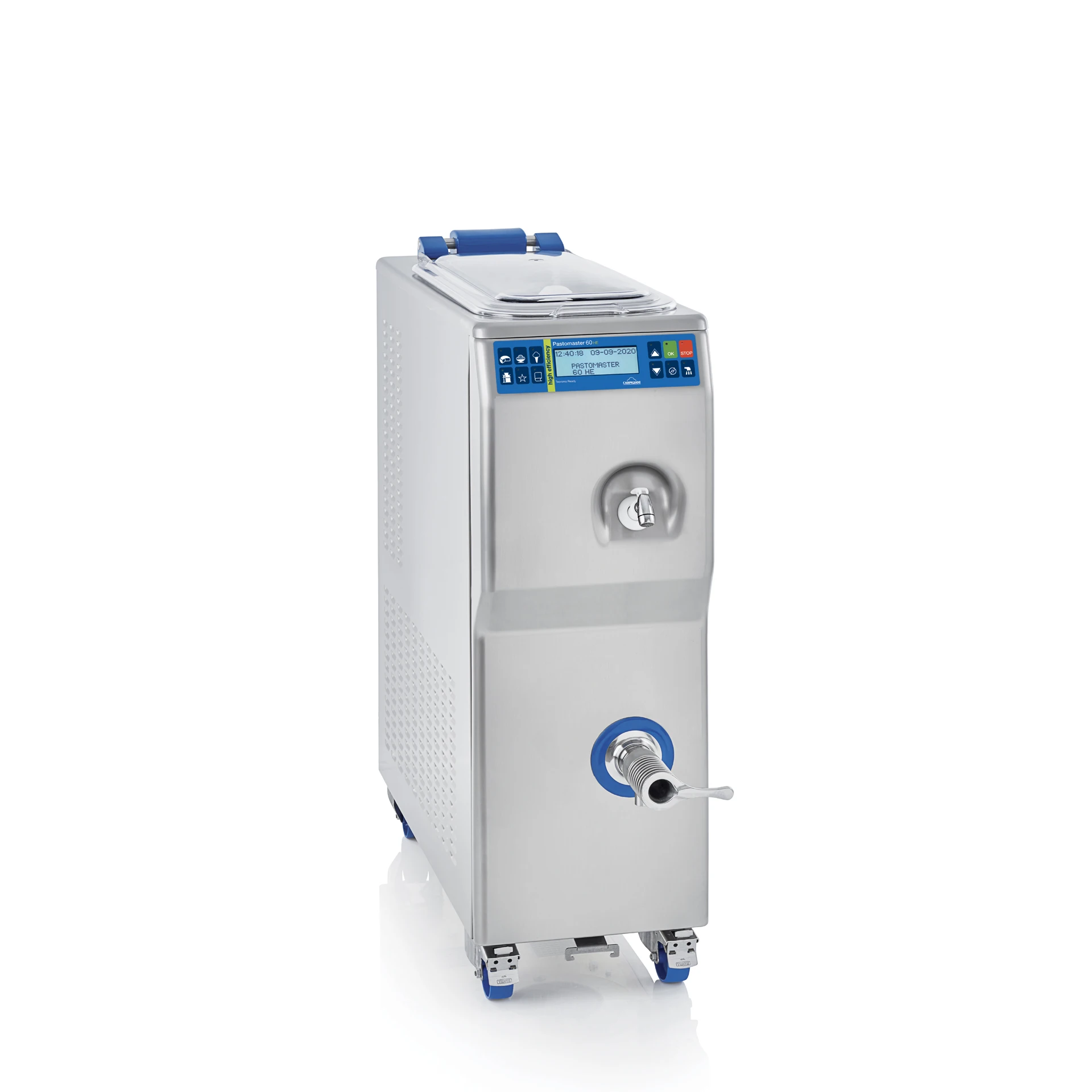 Pasteurisers for the Carpigiani Crystal Dispensing Door