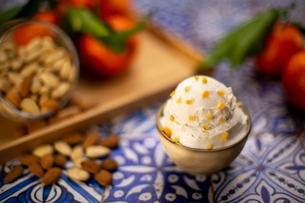Gelato with no added sugars
