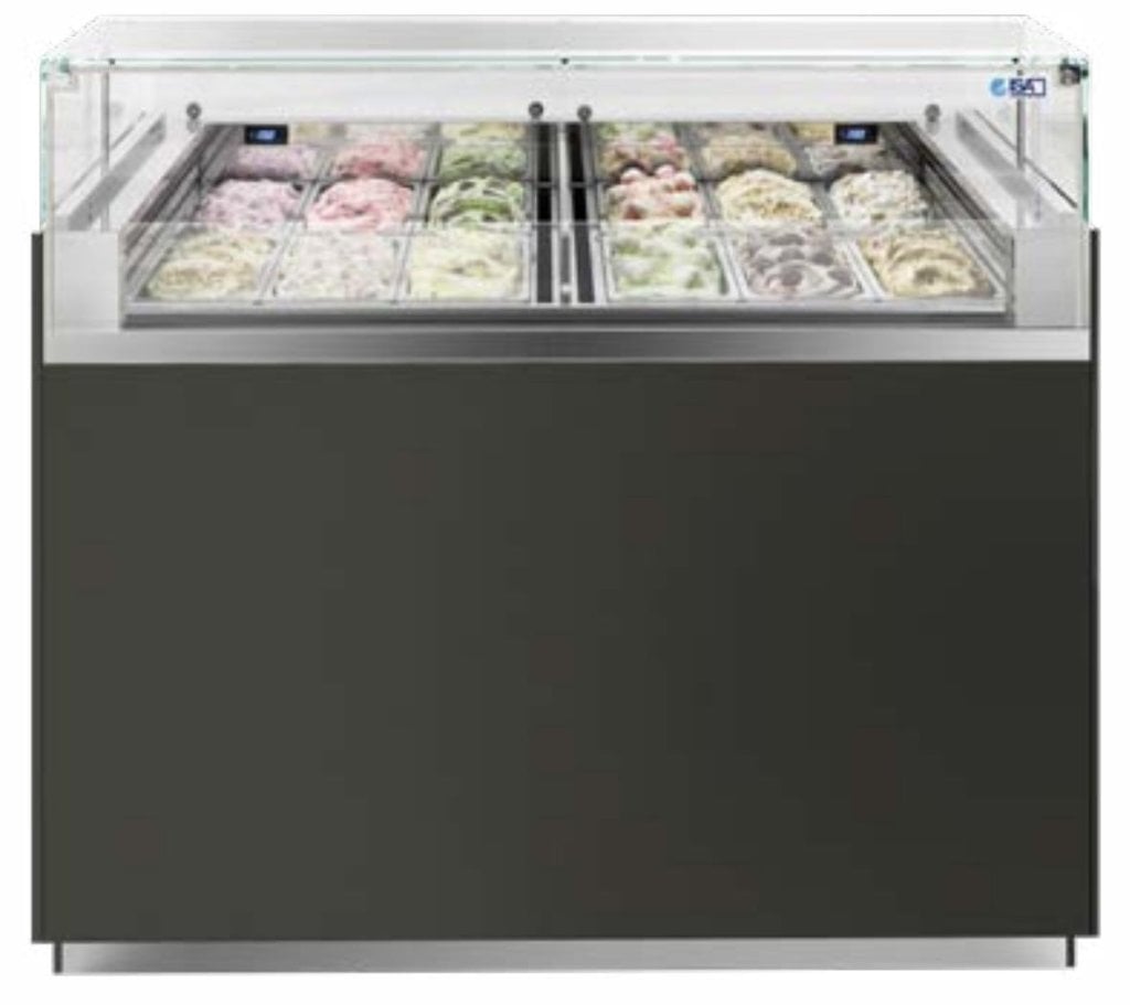 Delta View Gelato Cabinet