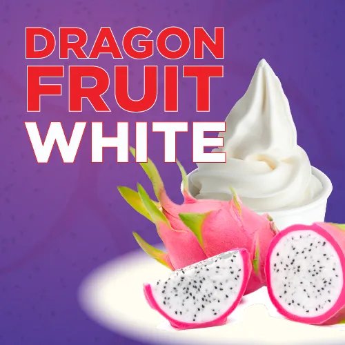 Dragon Fruit White Soft Serve Mix