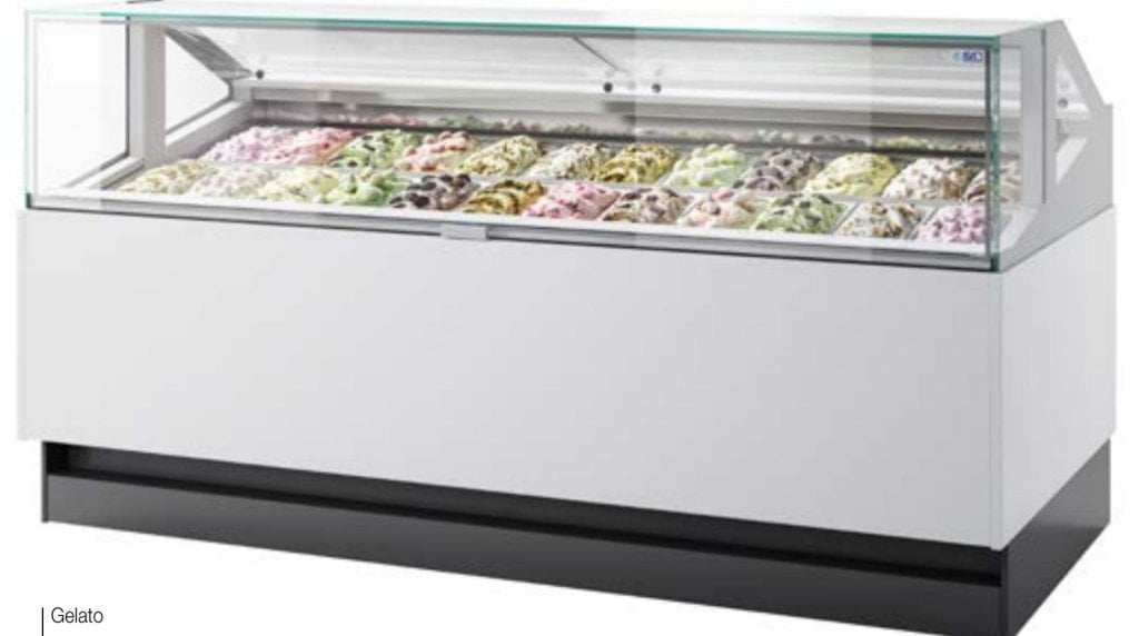 Portofino Gelato Cabinet
