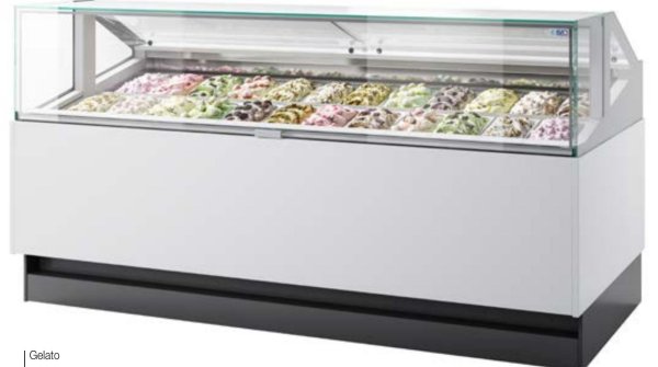 Portofino Gelato Cabinet