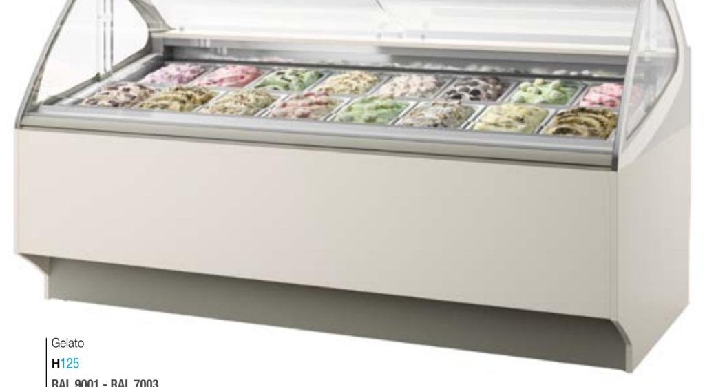 Taormina Gelato Cabinet