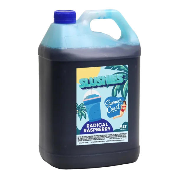 Summer Coast Radical Raspberry Slushie Mix 5L concentrate