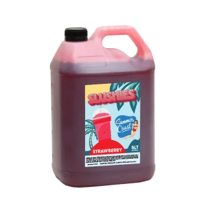Summer Coast Strawberry Slushie Mix 5L concentrate