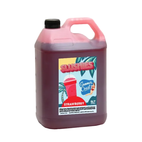 SummerCoast-Slushie-Strawberry.webp Summer Coast Strawberry Slushie Mix 5L concentrate