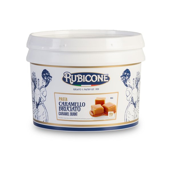 Burnt Caramel Gelato Paste - Rubicone F014 Burnt Caramel Gelato Paste, Rubicone F014 packaging