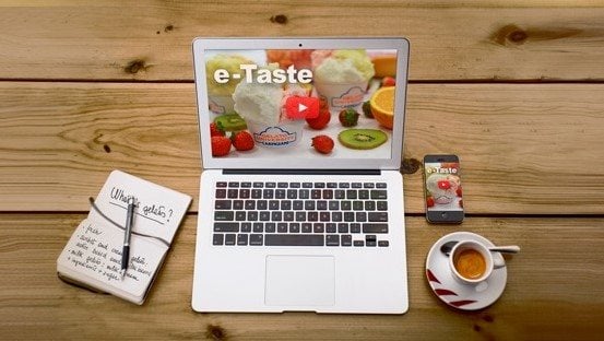 Carpigiani Gelato University online courses, including E-Taste