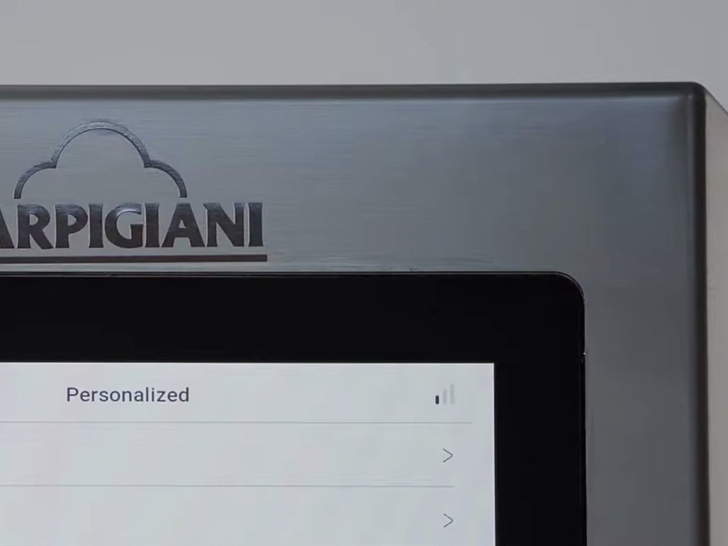 Personalised recipe screen on the Lab-O-Chef 5
