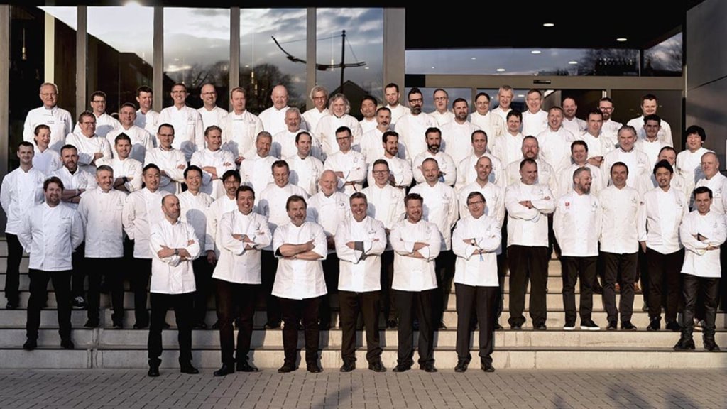 Pastry chefs at a Relais Desserts seminar