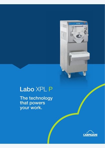 Carpigiani Labo XPL P catalogue cover