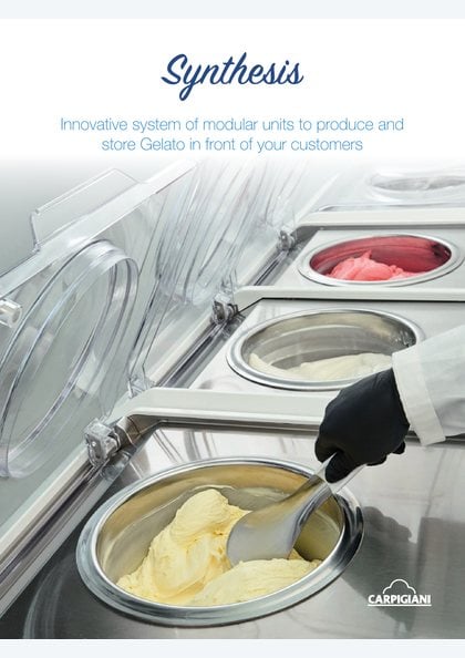 Carpigiani Synthesis catalogue cover