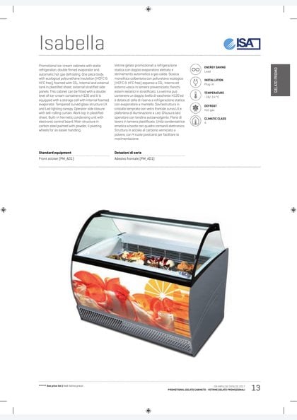 ISA Isabella catalogue cover
