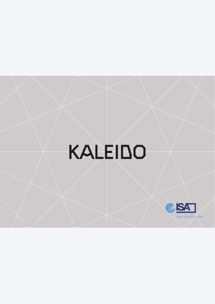 ISA Kaleido catalogue cover