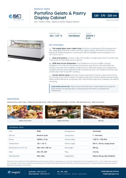 ISA Portofino catalogue cover