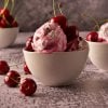 Cherry gelato Cherry gelato made with Rubicone ingredients