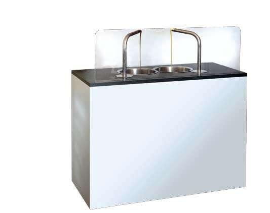 ChocoHot chocolate fountain on a shop counter