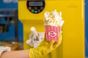 Cinema Soft Serve: A Popcorn-Flavoured Soft Serve Concept