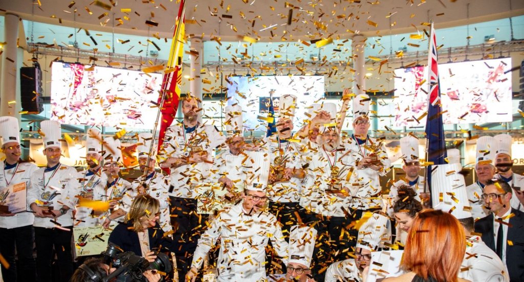 Teams competing at the Coppa del Mondo della Gelateria 2020 in Rimini