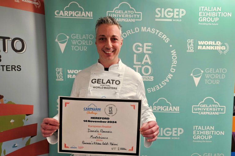 Daniele Panunzio Wins the Hereford Gelato Challenge