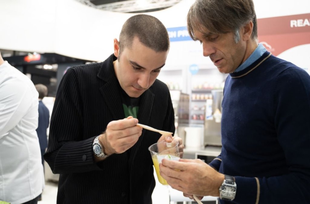Davide Oldani and Fabrizio Fiorani at Host 2019