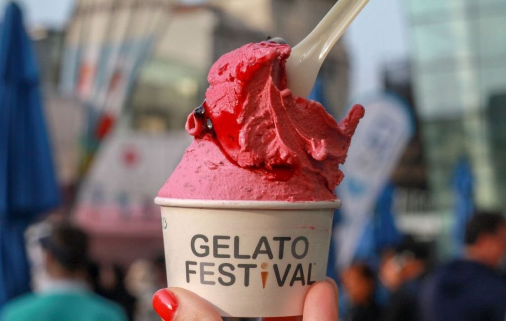 Fabrizio Fiorani's Gelato in Fine Dining Seminar in Bologna