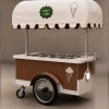 Gelato cart powered by an under-cart battery system