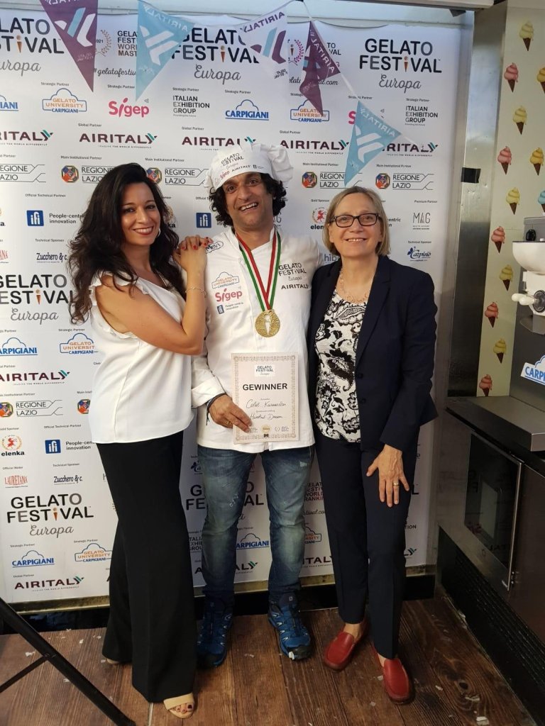 Celal Karaarslan, winner of Gelato Festival Baden