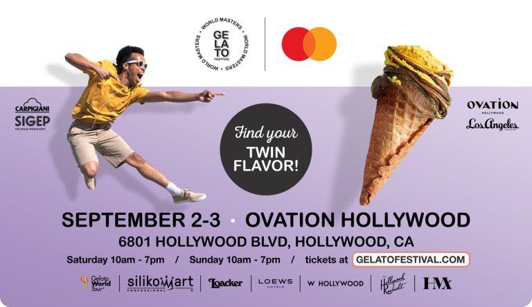 Gelato Festival World Masters in Los Angeles: Chefs and Schedule