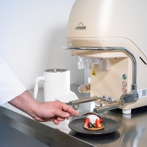Freeze and Go machine used in fine dining