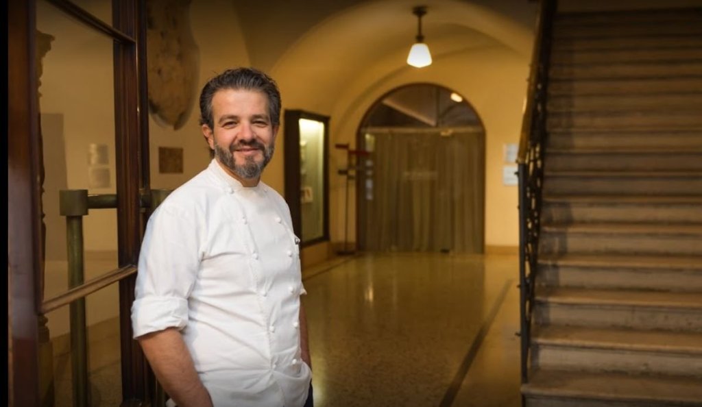 Chef Claudio Melis, host of the CHIC day in Bolzano