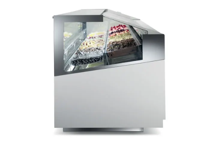 ISA 3D Show gelato display cabinet
