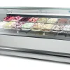ISA 3D Show gelato display cabinet installed in a store ISA 3D Show gelato display cabinet installed in a store