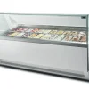 ISA Diva gelato display cabinet installed in a store