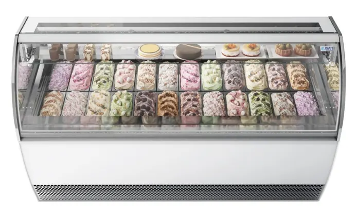 ISA Dual temperature: From gelato to pastry