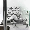 ISA Il Carrettino: Round carapine tubs in a cart ISA Il Carrettino: Round carapine tubs in a cart