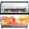 ISA Isabella LX ice cream display cabinet installed in a store ISA Isabella LX ice cream display cabinet installed in a store