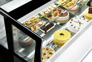 ISA Kaleido gelato display cabinet