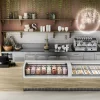 ISA OneShow gelato & pastry display cabinet installed in a store ISA OneShow gelato & pastry display cabinet installed in a store