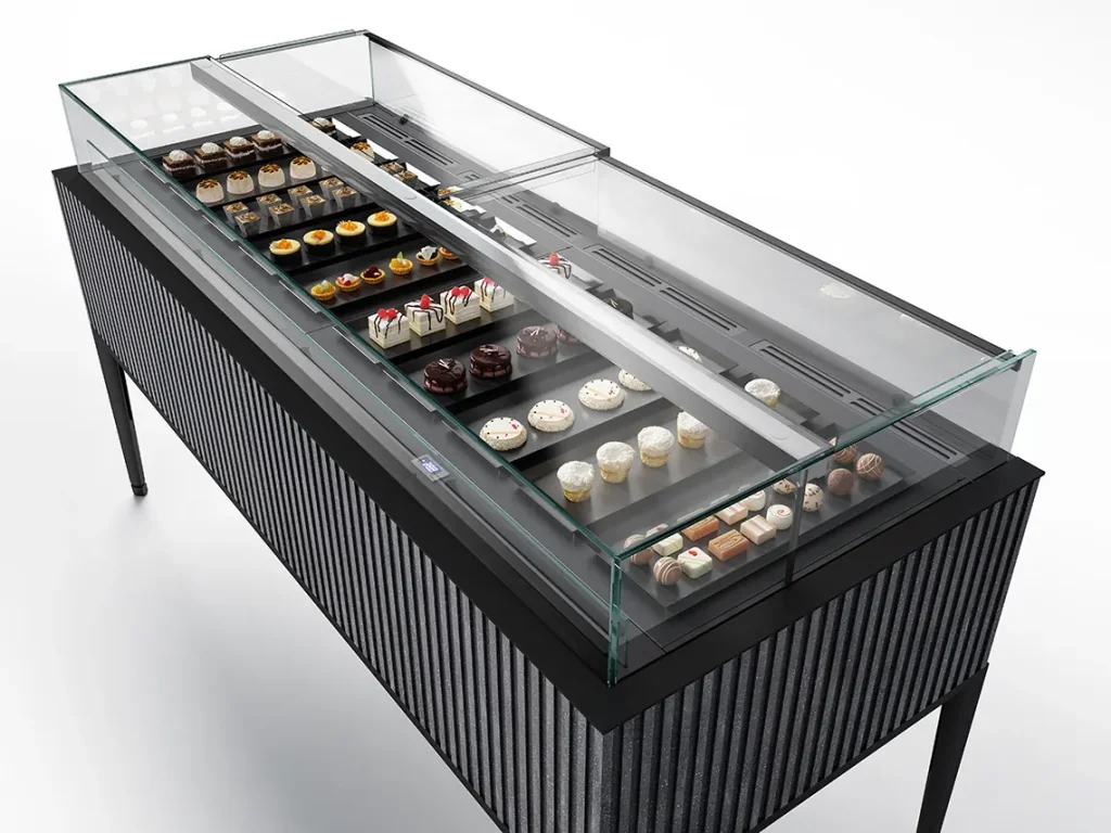 ISA Flat display: A continuous Solid Surface display