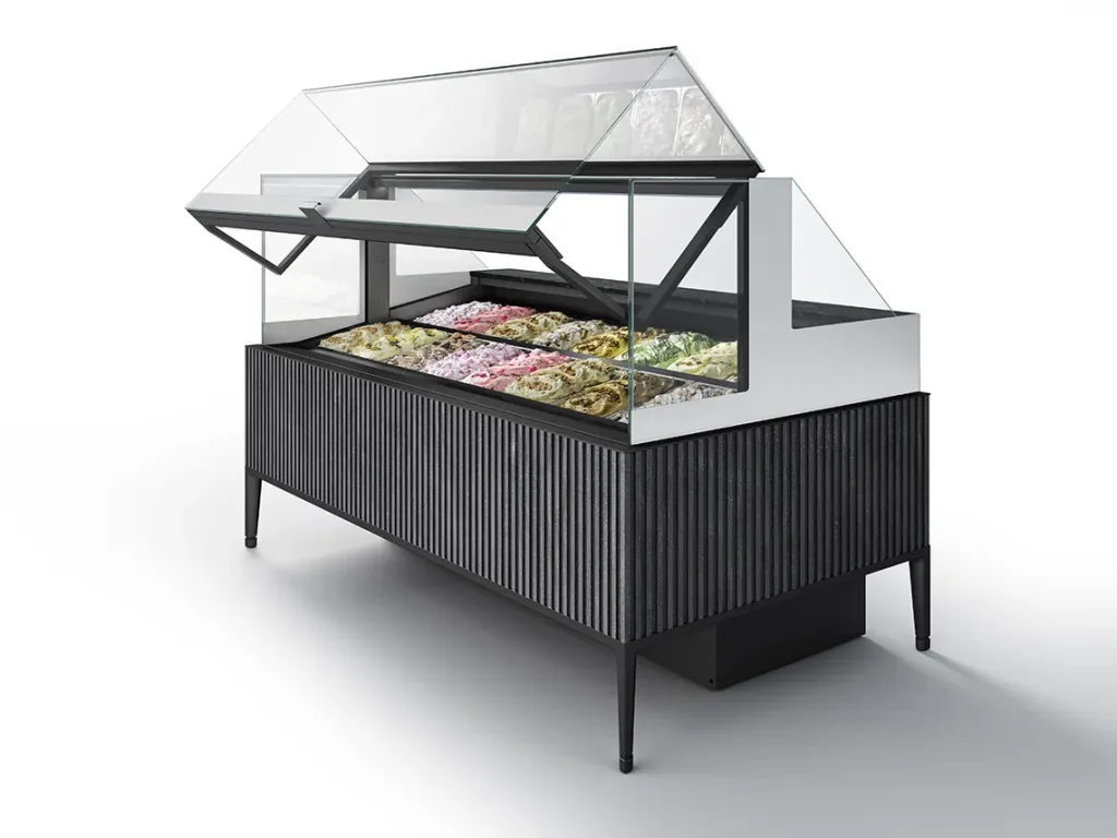 ISA Pentagram Display gelato display cabinet