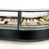 ISA Kaleido gelato display cabinet installed in a store