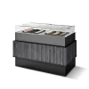 ISA Pentagram Beta Pastry Display Cabinet